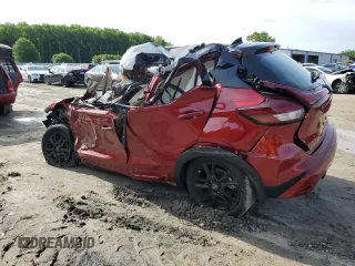 2023 Nissan Kicks SV with VIN 3N1CP5CV2PL521749, listed as a Copart auction lot 58842565 with Not provided miles and Salvage title. Bid and sale history available at DreamBid. Image 2.