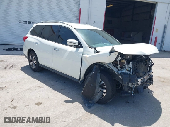 2017 Nissan Pathfinder SL with VIN 5N1DR2MN8HC652928, listed as a IAAI auction lot 42627483 with 169,108 mi miles and . Bid and sale history available at DreamBid. Image 1.
