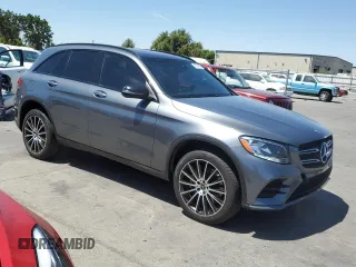 2018 Mercedes-Benz GLC 300 with VIN WDC0G4JB5JV044013, listed as a Copart auction lot 63554855 with 194,153 mi miles and Clean title. Bid and sale history available at DreamBid. Image 4.