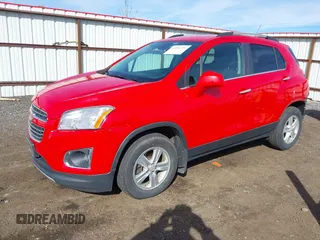 2016 Chevrolet Trax LTZ with VIN KL7CJRSBXGB572279, listed as a IAAI auction lot 41866351 with 97,363 mi miles. Bid and sale history available at carsss.com. Image 18.