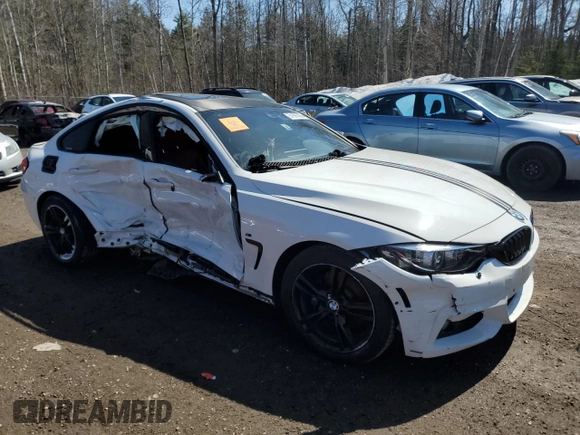 2019 BMW 4 Series 430i xDrive with VIN WBA4J3C55KBL05053, listed as a Copart auction lot 51997285 with Not Provided miles and Non Repairable. Bid and sale history available at carsss.com. Image 4.