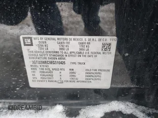 2014 GMC Sierra 1500 Denali z VIN 3GTU2WEC9EG310426, wystawiony jako IAAI lot #41616941 z przebiegiem 115 808 mil mil oraz . Historia ofert i sprzedaży dostępna na DreamBid. Obrazek 9.