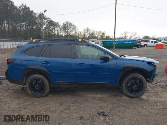 2022 Subaru Outback Wilderness with VIN 4S4BTGUD1N3262648, listed as a IAAI auction lot 41833246 with 74,749 mi miles and . Bid and sale history available at DreamBid. Image 14.