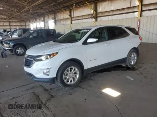 2020 Chevrolet Equinox LT with VIN 2GNAXJEV9L6174520, listed as a Copart auction lot 60227155 with 58,057 mi miles and Salvage title. Bid and sale history available at DreamBid. Image 1.