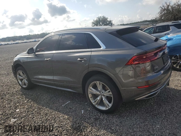 2019 Audi Q8 Premium Plus with VIN WA1BVAF10KD020691, listed as a Copart auction lot 55445995 with 144,154 mi miles and Non repairable. Bid and sale history available at DreamBid. Image 2.
