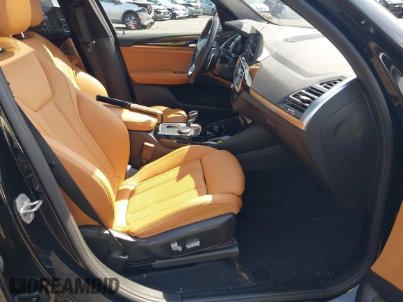 2022 BMW X3 xDrive30i with VIN 5UX53DP00N9K52214, listed as a IAAI auction lot 42031394 with 36,967 mi miles and . Bid and sale history available at DreamBid. Image 5.