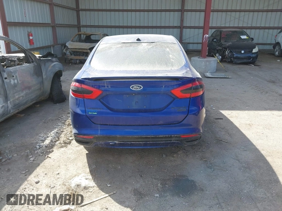 2015 Ford Fusion Titanium with VIN 3FA6P0K99FR283529, listed as a IAAI auction lot 41838984 with 1 mi miles. Bid and sale history available at carsss.com. Image 17.