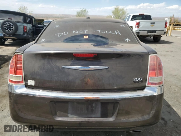 2012 Chrysler 300 with VIN 2C3CCAAG3CH313053, listed as a Copart auction lot 51006485 with 0 mi miles and Salvage Title. Bid and sale history available at carsss.com. Image 6.