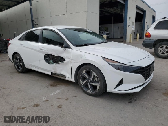 2023 Hyundai Elantra SEL z VIN 5NPLS4AG1PH112944, wystawiony jako Copart lot #51590415 z przebiegiem 37 167 mil mil oraz Szkody całkowita. Historia ofert i sprzedaży dostępna na DreamBid. Obrazek 4.