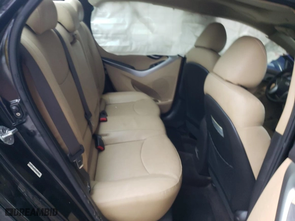 2011 Hyundai Elantra Ltd with VIN KMHDH4AE5BU168140, listed as a Copart auction lot 48979085 with 94,426 mi miles and Non Repairable. Bid and sale history available at carsss.com. Image 10.