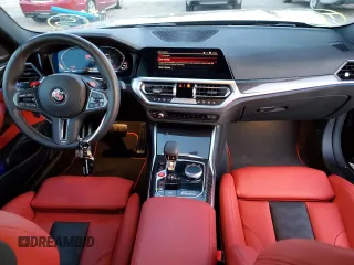 2022 BMW M4 Competition with VIN WBS33AZ05NCJ25782, listed as a Copart auction lot 69860822 with 1,763 mi miles. Bid and sale history available at carsss.com. Image 8.