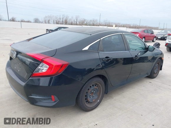 2018 Honda Civic LX with VIN 2HGFC2F52JH545163, listed as a IAAI auction lot 41289011 with 71,731 mi miles. Bid and sale history available at carsss.com. Image 4.
