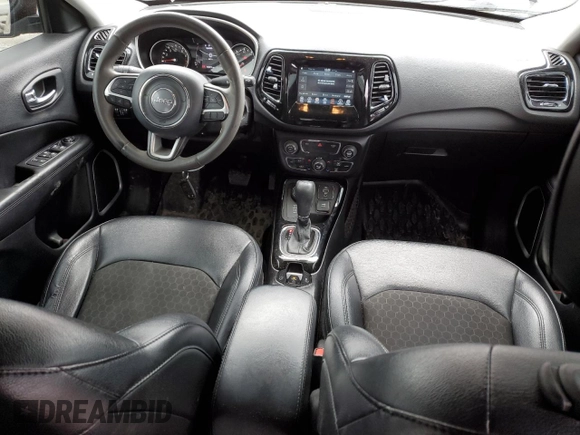 2021 Jeep Compass Latitude with VIN 3C4NJDBB8MT547390, listed as a Copart auction lot 50495215 with 103,874 mi miles and Salvage title. Bid and sale history available at DreamBid. Image 8.