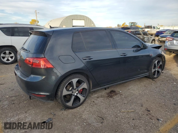 2017 Volkswagen Golf GTI Autobahn with VIN 3VW547AU5HM038284, listed as a Copart auction lot 80113844 with 83,251 mi miles and Salvage Title. Bid and sale history available at carsss.com. Image 3.