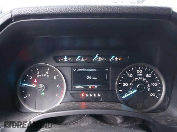 2019 Ford F-150 XL with VIN 1FTEW1E45KFB55357, listed as a IAAI auction lot 41708291 with 114,099 mi miles. Bid and sale history available at carsss.com. Image 7.