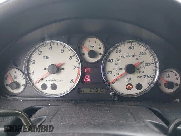 2002 Mazda MX-5 Miata Cloth z VIN JM1NB353320230803, wystawiony jako IAAI lot #41209388 z przebiegiem 84 815 mil mil oraz . Historia ofert i sprzedaży dostępna na DreamBid. Obrazek 7.