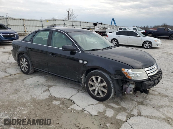 2008 Ford Taurus SEL with VIN 1FAHP24W98G186249, listed as a Copart auction lot 50456075 with 88,291 mi miles and Salvage Title. Bid and sale history available at DreamBid. Image 4.