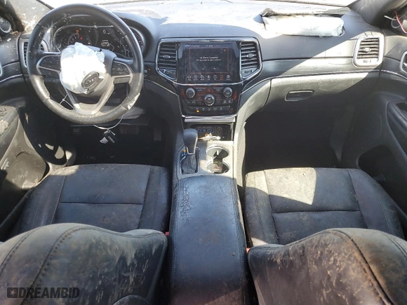 2020 Jeep Grand Cherokee Limited with VIN 1C4RJFBG7LC239937, listed as a Copart auction lot 47252945 with 75,054 mi miles and Salvage Title. Bid and sale history available at carsss.com. Image 8.