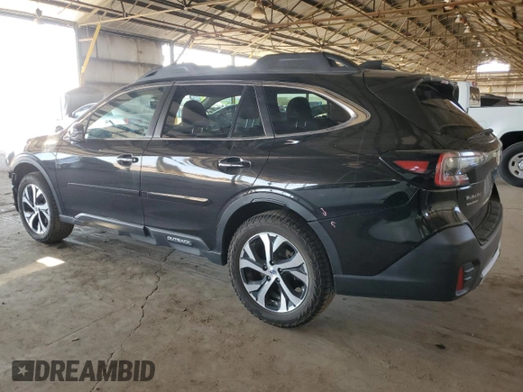2022 Subaru Outback Limited with VIN 4S4BTANC6N3101022, listed as a Copart auction lot 60279615 with 93,012 mi miles and Salvage title. Bid and sale history available at DreamBid. Image 2.