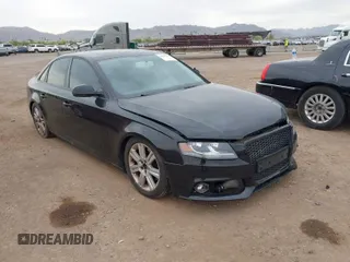 2010 Audi A4 2.0T Premium with VIN WAUBFAFL4AN002978, listed as a IAAI auction lot 41885206 with 192,200 mi miles. Bid and sale history available at carsss.com. Image 1.
