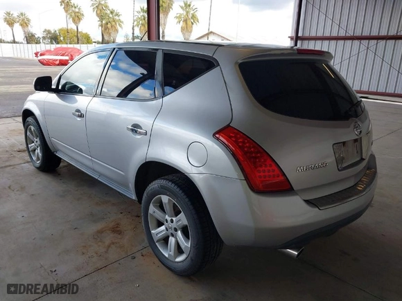 2006 Nissan Murano SL with VIN JN8AZ08W76W521763, listed as a IAAI auction lot 41798814 with 135,382 mi miles. Bid and sale history available at carsss.com. Image 3.