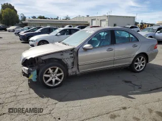 2003 Mercedes-Benz C 230 Kompressor with VIN WDBRF40J93F369431, listed as a Copart auction lot 75029414 with Not Provided miles and Salvage Title. Bid and sale history available at DreamBid. Image 1.