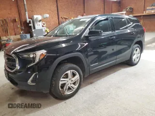 2018 GMC Terrain SLE z VIN 3GKALTEX4JL314021, wystawiony jako Copart lot #54876995 z przebiegiem 106 259 mil mil oraz Szkody całkowita. Historia ofert i sprzedaży dostępna na DreamBid. Obrazek 1.