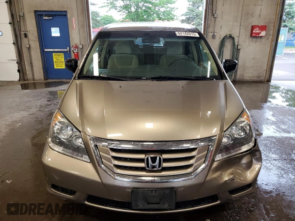 2009 Honda Odyssey LX with VIN 5FNRL38259B018546, listed as a Copart auction lot 62142015 with 162,459 mi miles and Salvage title. Bid and sale history available at DreamBid. Image 5.