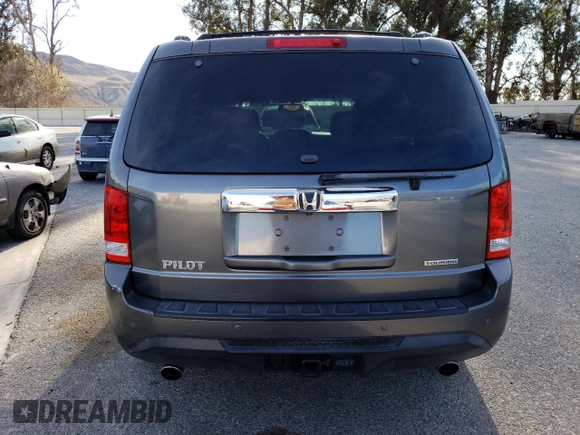 2012 Honda Pilot Touring with VIN 5FNYF3H94CB010350, listed as a Copart auction lot 42382645 with 217,491 mi miles and Clean Title. Bid and sale history available at carsss.com. Image 6.