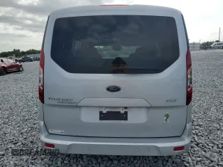 2021 Ford Transit Connect XLT with VIN NM0GE9F28M1500501, listed as a Copart auction lot 50764445 with 24,638 mi miles and Salvage title. Bid and sale history available at DreamBid. Image 6.