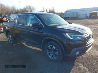 2017 Honda Ridgeline RTL-T z VIN 5FPYK3F67HB019675, wystawiony jako IAAI lot #41749246 z przebiegiem 57 984 mil mil oraz . Historia ofert i sprzedaży dostępna na DreamBid. Obrazek 1.