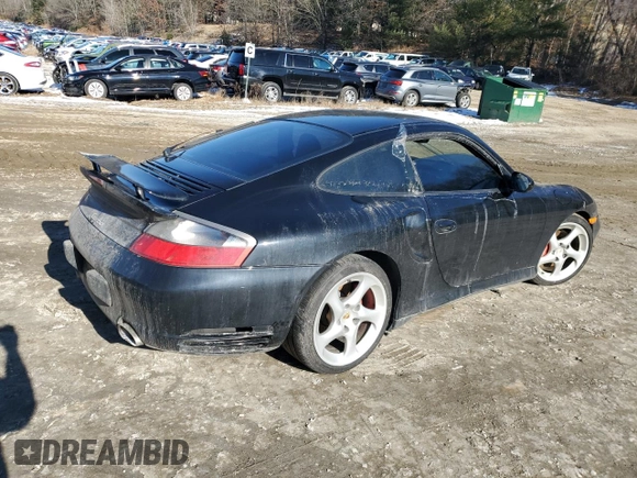 2001 Porsche 911 Carrera S with VIN WP0AB29901S687689, listed as a Copart auction lot 89148585 with 0 mi miles and Clean Title. Bid and sale history available at carsss.com. Image 3.
