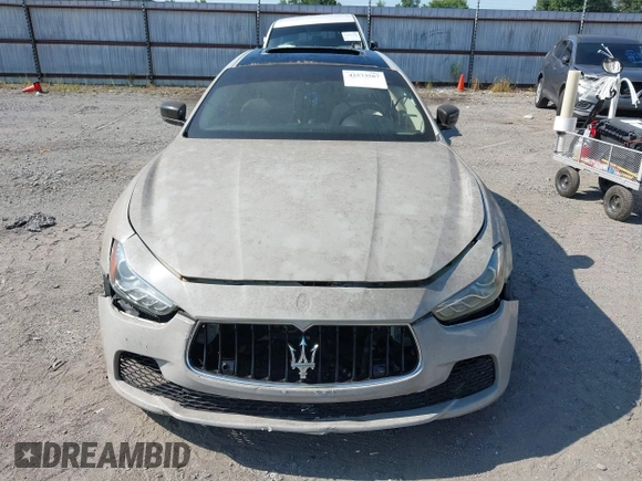 2015 Maserati Ghibli S Q4 with VIN ZAM57RTA7F1138207, listed as a IAAI auction lot 42573567 with Not provided miles and . Bid and sale history available at DreamBid. Image 12.