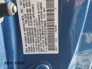 2007 Honda Element EX with VIN 5J6YH27727L013653, listed as a Copart auction lot 87925175 with 114,612 mi miles and Salvage Title. Bid and sale history available at DreamBid. Image 15.