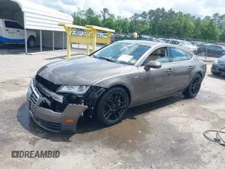 2012 Audi A7 Premium Plus with VIN WAUYGAFC1CN085666, listed as a IAAI auction lot 42177867 with 242,775 mi miles and . Bid and sale history available at DreamBid. Image 17.