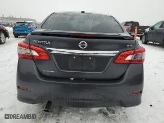 2015 Nissan Sentra S with VIN 3N1AB7APXFY352328, listed as a Copart auction lot 84896654 with 170,576 mi miles and Non Repairable. Bid and sale history available at carsss.com. Image 6.