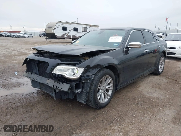 2016 Chrysler 300 with VIN 2C3CCAEG5GH333935, listed as a IAAI auction lot 41433834 with 131,524 mi miles. Bid and sale history available at carsss.com. Image 18.