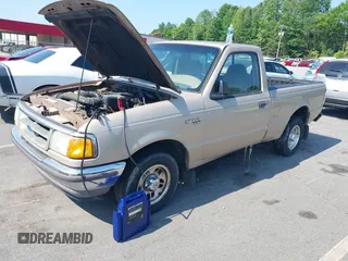1997 Ford Ranger z VIN 1FTCR10U0VUA39912, wystawiony jako IAAI lot #42490300 z przebiegiem 277 728 mil mil oraz . Historia ofert i sprzedaży dostępna na DreamBid. Obrazek 2.
