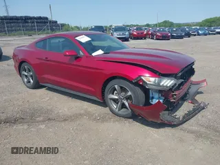 2015 Ford Mustang V6 with VIN 1FA6P8AM6F5365449, listed as a IAAI auction lot 42406653 with 54,662 mi miles and . Bid and sale history available at DreamBid. Image 1.