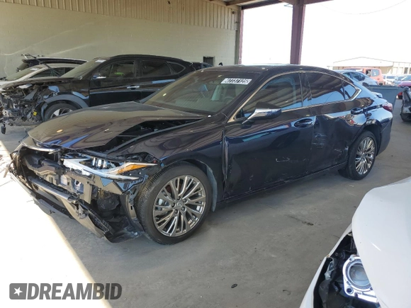 2021 Lexus ES with VIN 58ADZ1B1XMU101732, listed as a Copart auction lot 47737125 with 15,411 mi miles and Clean Title. Bid and sale history available at carsss.com. Image 1.