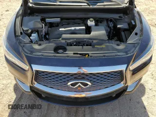 2019 Infiniti QX60 Pure with VIN 5N1DL0MN9KC566394, listed as a Copart auction lot 62879095 with 56,448 mi miles and Salvage title. Bid and sale history available at DreamBid. Image 12.