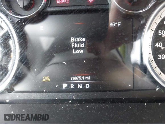 2018 Ram 1500 Big Horn with VIN 1C6RR7LT9JS237935, listed as a IAAI auction lot 42083588 with 76,075 mi miles and . Bid and sale history available at DreamBid. Image 15.