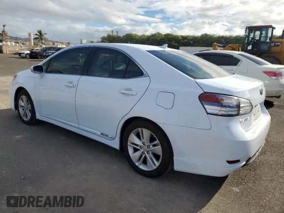 2010 Lexus HS with VIN JTHBB1BA6A2022135, listed as a Copart auction lot 72088844 with 125,336 mi miles and Salvage Title. Bid and sale history available at carsss.com. Image 2.