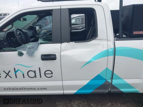 2019 Ford F-150 XL z VIN 1FTEX1EBXKKF10848, wystawiony jako IAAI lot #42255399 z przebiegiem 94 015 mil mil oraz . Historia ofert i sprzedaży dostępna na DreamBid. Obrazek 14.