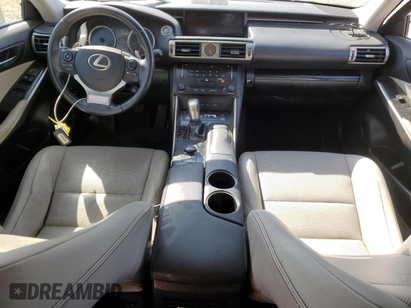 2014 Lexus IS 250 z VIN JTHBF1D25E5011335, wystawiony jako Copart lot #57216325 z przebiegiem 67 839 mil mil oraz Szkoda całkowita • Salvage title. Historia ofert i sprzedaży dostępna na DreamBid. Obrazek 8.