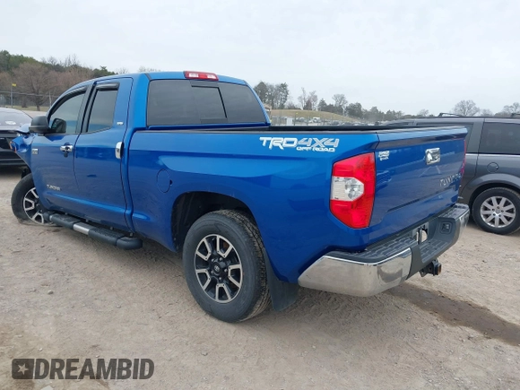 2016 Toyota Tundra 4WD Truck SR with VIN 5TFUW5F13GX505691, listed as a IAAI auction lot 41750013 with 1 mi miles. Bid and sale history available at carsss.com. Image 3.