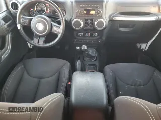 2017 Jeep Wrangler Unlimited Sahara with VIN 1C4BJWEG4HL701813, listed as a Copart auction lot 84496424 with 49,858 mi miles and Salvage title. Bid and sale history available at DreamBid. Image 8.