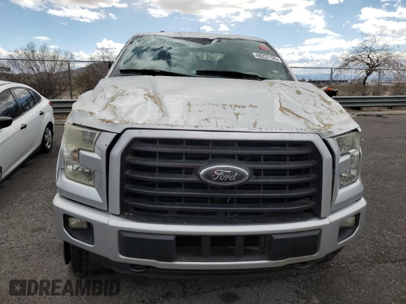 2015 Ford F-150 XLT with VIN 1FTEW1EP5FKE65435, listed as a Copart auction lot 48237125 with Not Provided miles and Salvage Title. Bid and sale history available at DreamBid. Image 5.