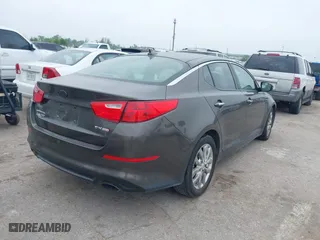 2014 Kia Optima EX with VIN 5XXGN4A78EG297060, listed as a IAAI auction lot 41921581 with 178,381 mi miles. Bid and sale history available at carsss.com. Image 4.