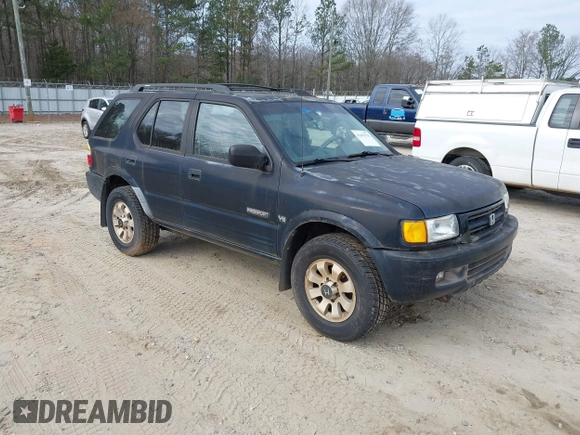 1999 Honda Passport LX with VIN 4S6CK58W7X4410782, listed as a IAAI auction lot 41493176 with 276,257 mi miles. Bid and sale history available at carsss.com. Image 1.